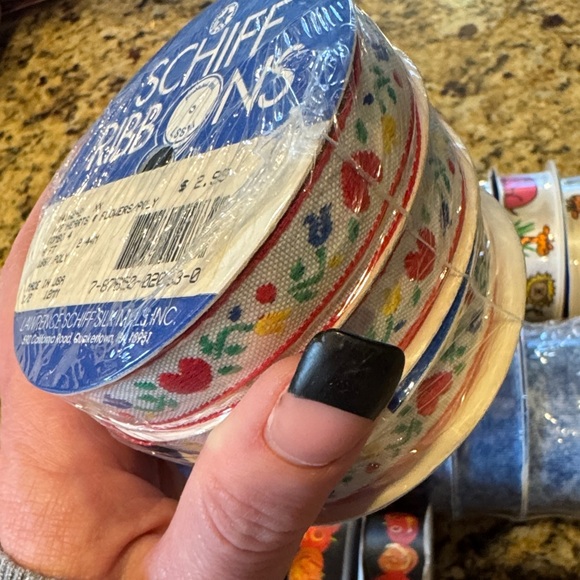 Colorful Patterned Ribbon Set - Picture 9 of 12